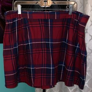 Old Navy plaid skirt